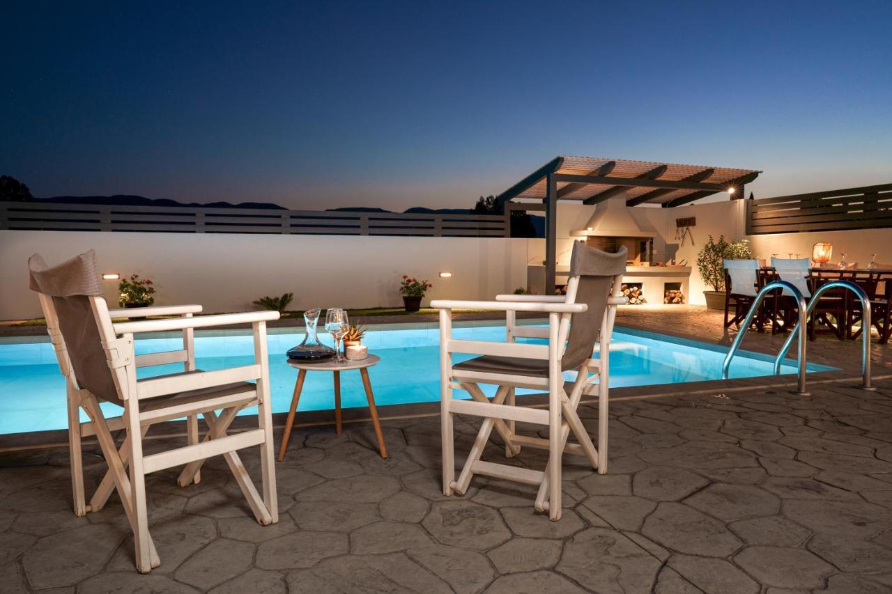 BlueWind Villa Sarakinádhon Exterior foto